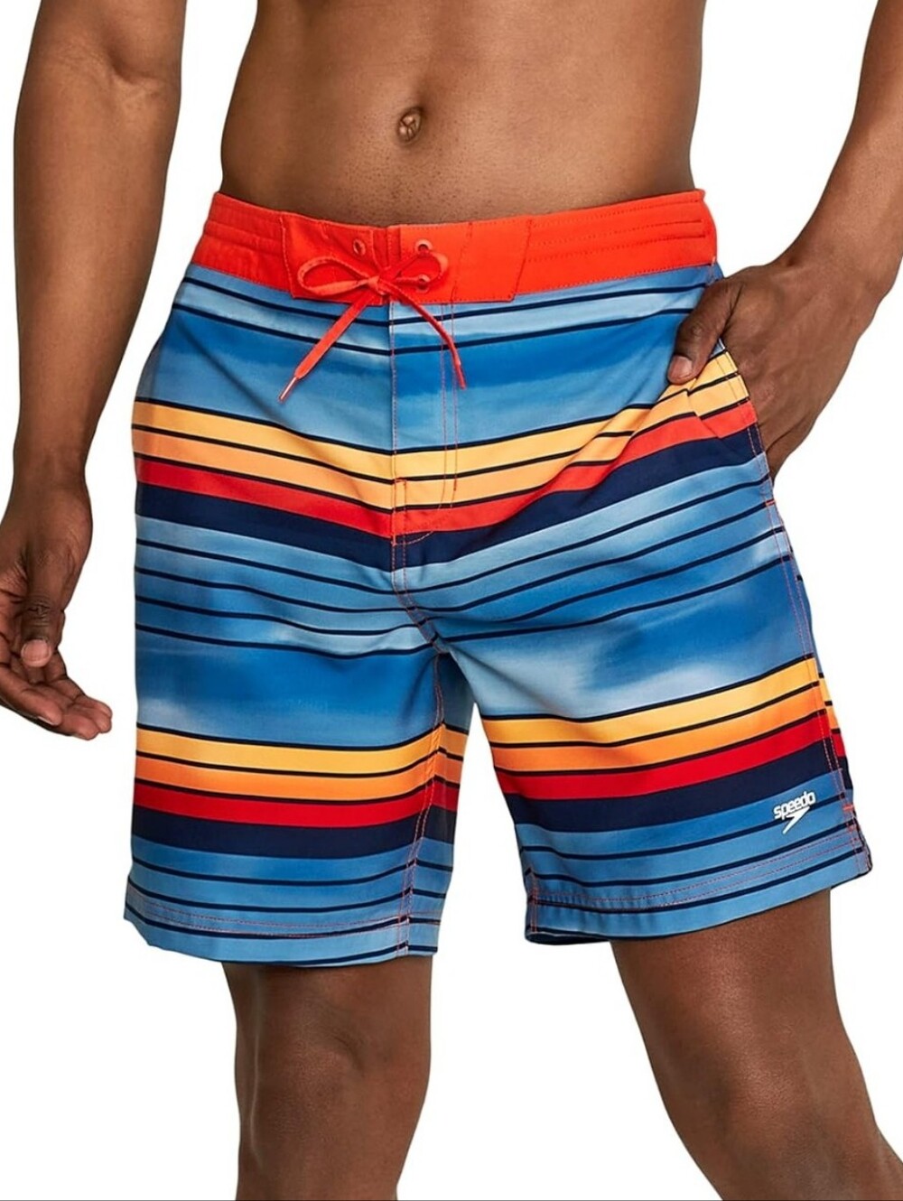 NWT SPEEDO Bondi Board Shorts 18" Sz Med